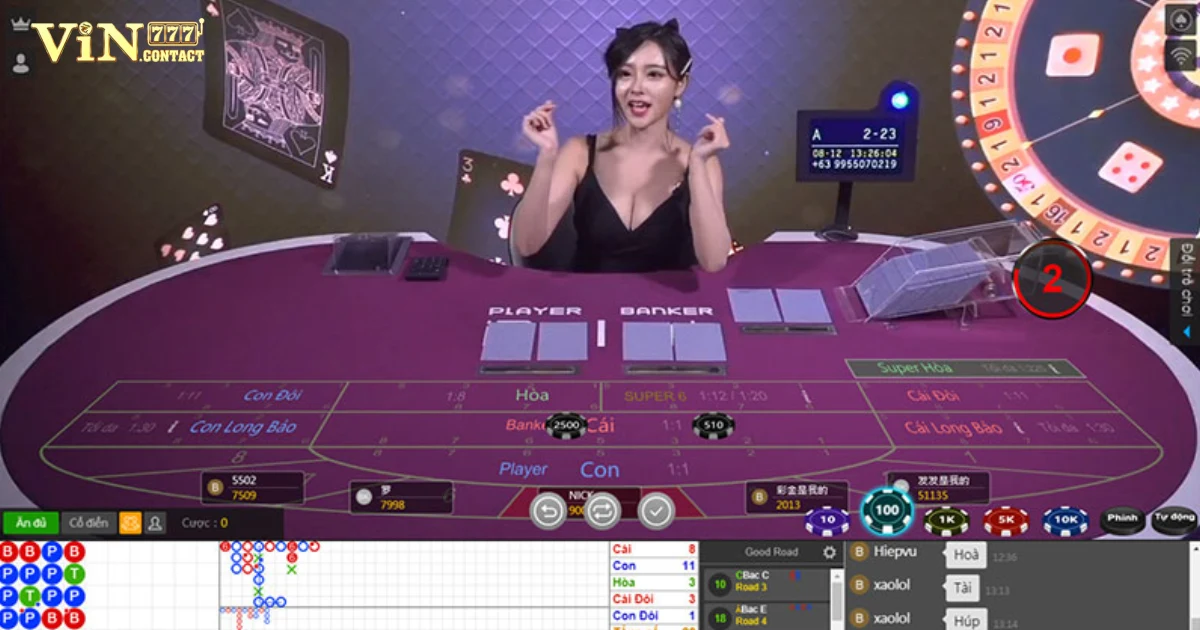 Trò Chơi Casino Trực Tuyến tại Vin777